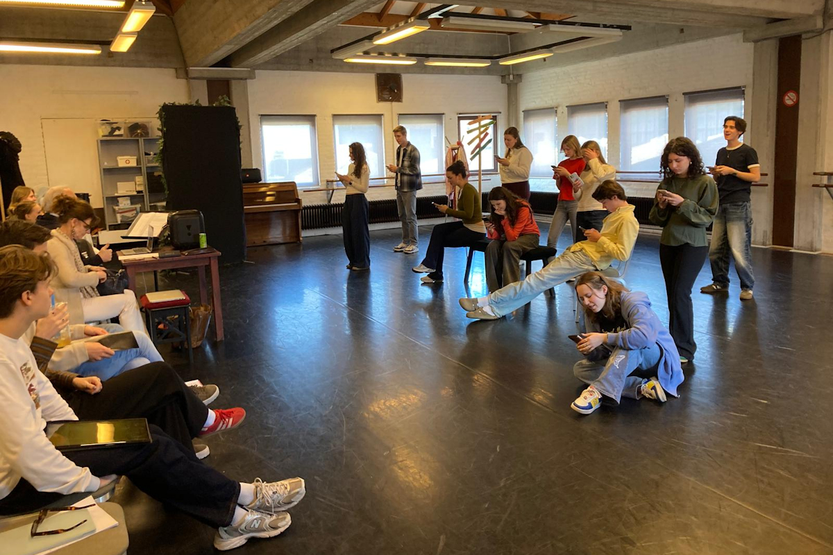 Repetitie Likes & Leugens - Stichting Springplank Theater Producties